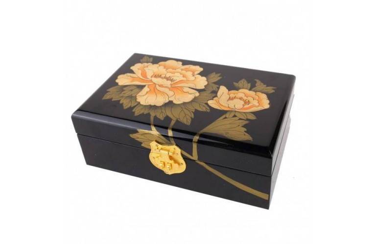 COFFRET A BIJOUX Pivoine COFFRET A BIJOUX Pivoine