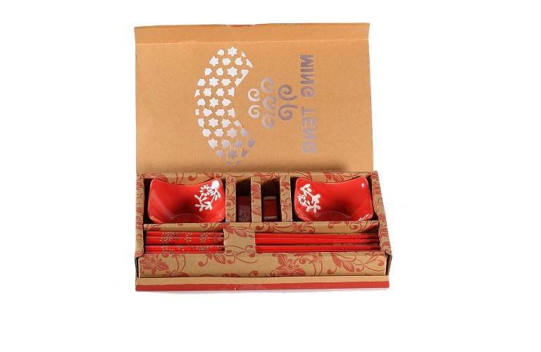 COFFRET ROUGE - Baguettes et Sauciers COFFRET ROUGE - Baguettes et Sauciers