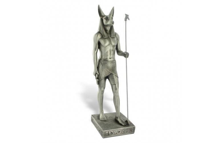 GRANDE STATUETTE du DIEU ANUBIS GRANDE STATUETTE du DIEU ANUBIS