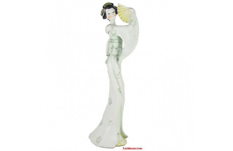 STATUETTE GEISHA JAPONAISE STATUETTE GEISHA JAPONAISE