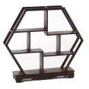 Meuble chinois miniature Hexagonal