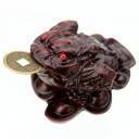 Petit Crapaud Feng Shui Rouge