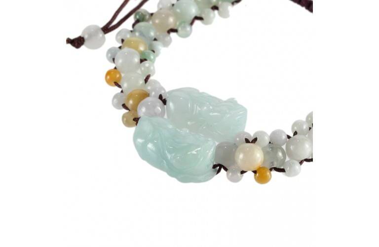 BRACELET en JADE - DOUBLE PI XIU BRACELET en JADE - DOUBLE PI XIU