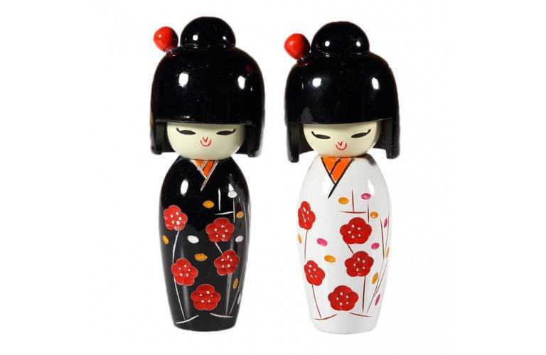 DUO DE KOKESHI JAPONAISES DUO DE KOKESHI JAPONAISES