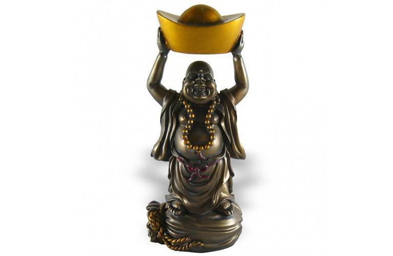 STATUETTE BOUDDHA RIEUR STATUETTE BOUDDHA RIEUR