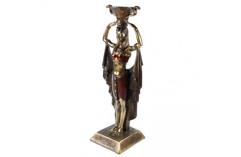 STATUETTE BELLE CLEOPATRE DRAPEE STATUETTE BELLE CLEOPATRE DRAPEE