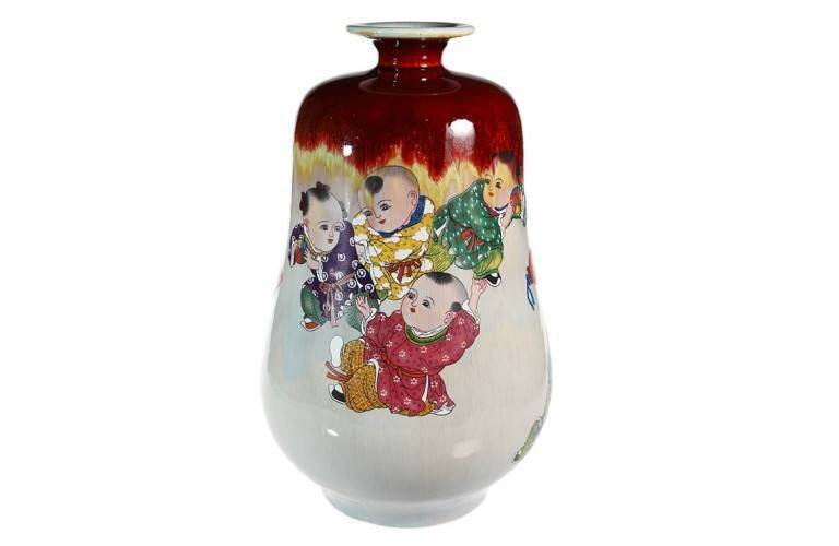 VASE DECORATION ASIATIQUE VASE DECORATION ASIATIQUE