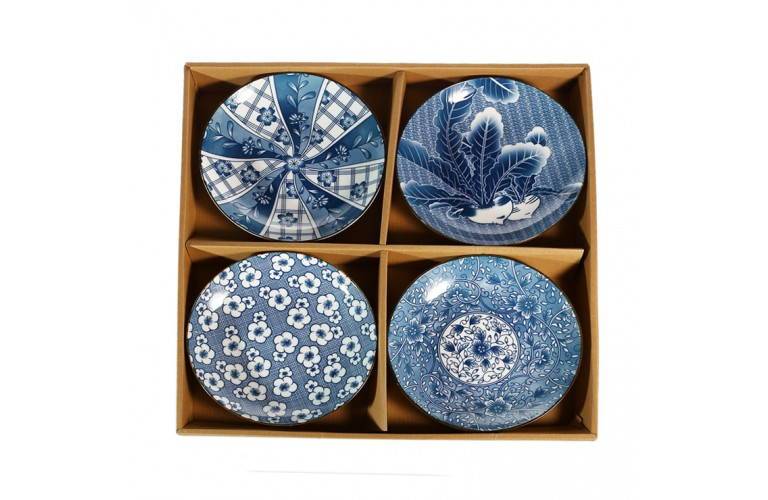4 ASSIETTES DESIGN JAPONAIS 4 ASSIETTES DESIGN JAPONAIS