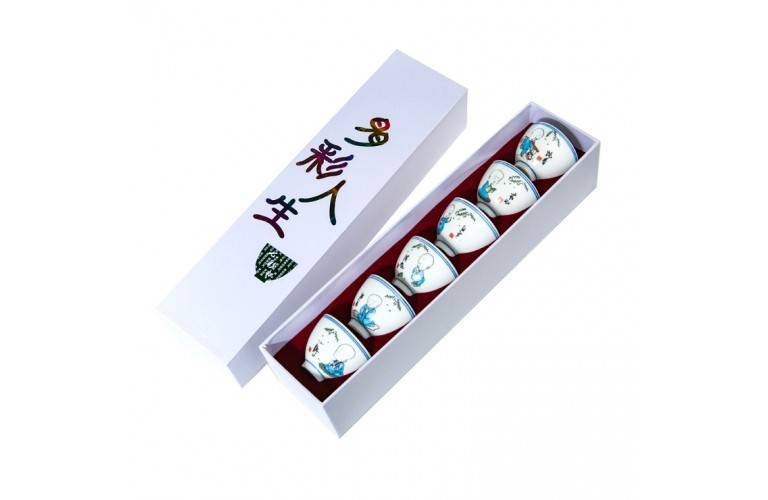 COFFRET 6 TASSES A THE ou SAKE COFFRET 6 TASSES A THE ou SAKE