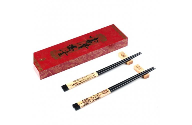 COFFRET 2 PAIRES DE BAGUETTES COFFRET 2 PAIRES DE BAGUETTES
