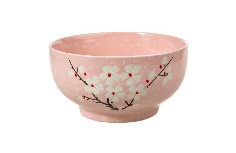 GRAND BOL à RAMEN JAPONAIS - TEINTE ROSE GRAND BOL à RAMEN JAPONAIS - TEINTE ROSE