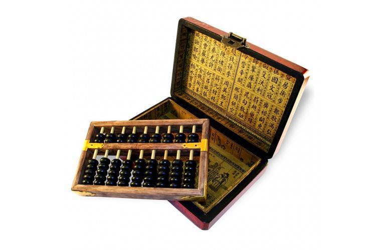 BOULIER CHINOIS EN COFFRET BOULIER CHINOIS EN COFFRET