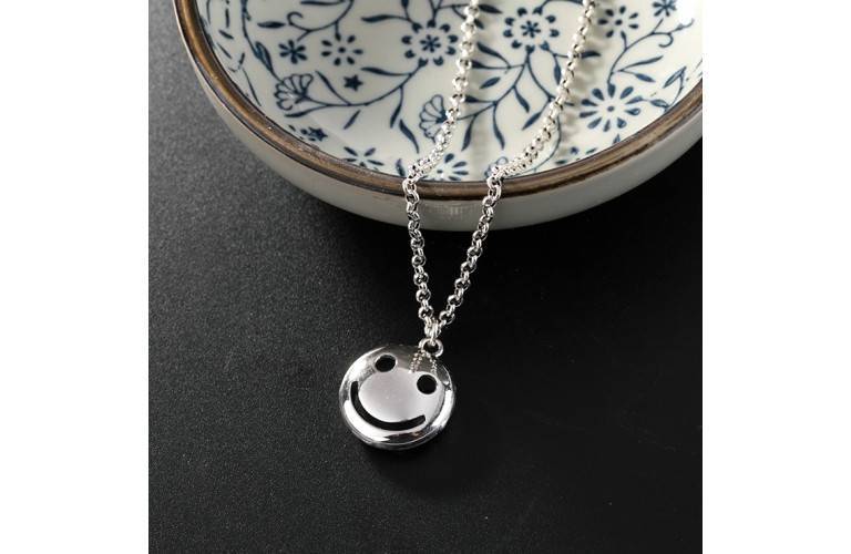 COLLIER SMILEY - ARGENT