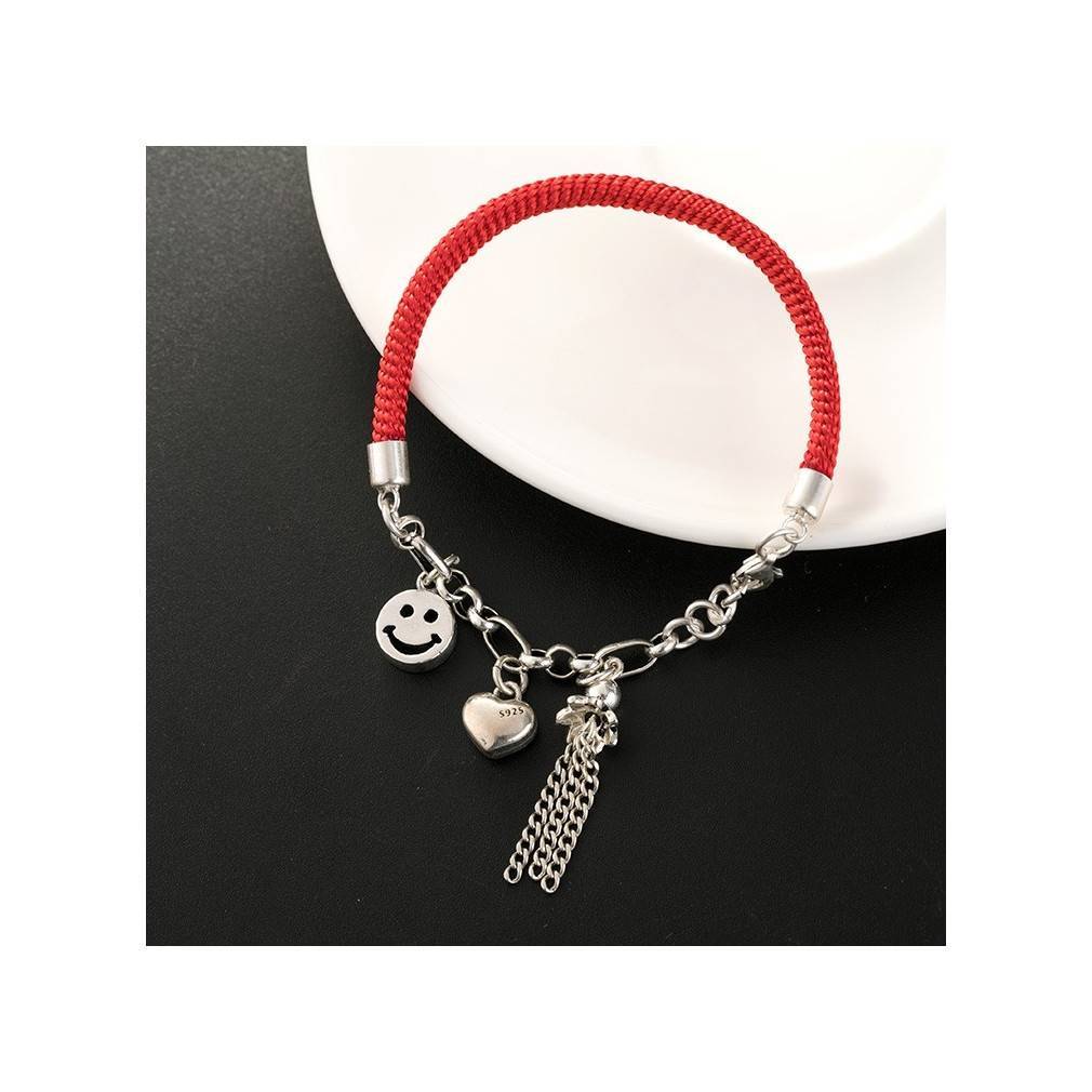 Jewelry: Mabina ladybug girl bracelet 533498 925 silver with enamel