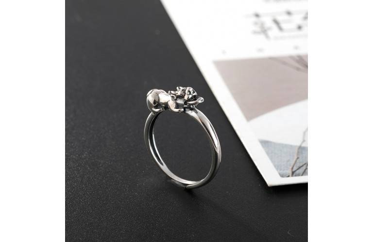 BAGUE PIXIU - ARGENT BAGUE PIXIU - ARGENT