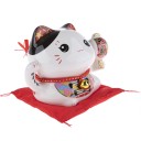 Tirelire chat japonais maneki neko fortune avant