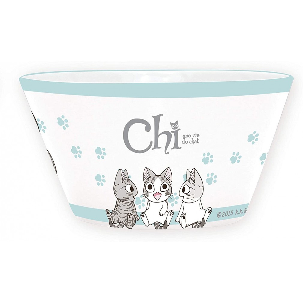 Bol Japonais Decore Du Celebre Chat Chi Joyeux Contenance 460 Ml