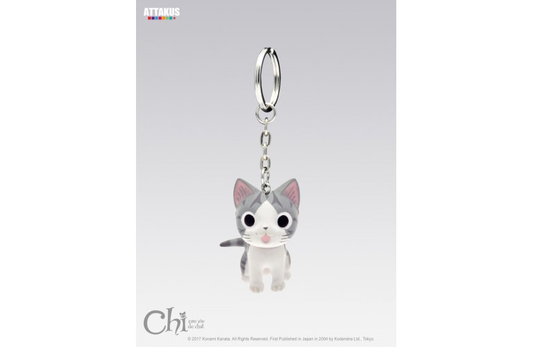 PORTE-CLES CHI - SOURIRE - 4 cm