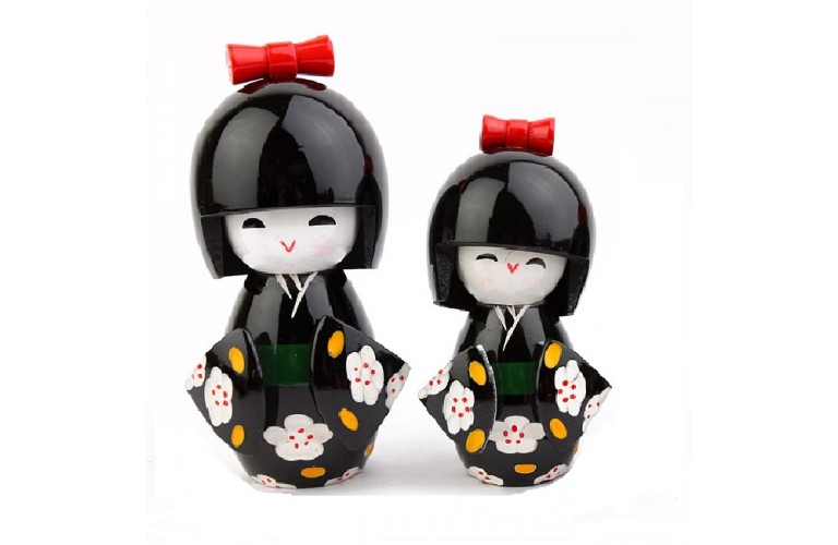 DUO de KOKESHI JAPONAISE - KAMI DUO de KOKESHI JAPONAISE - KAMI