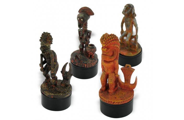 LOT 4 FETICHES AFRICAINS LOT 4 FETICHES AFRICAINS