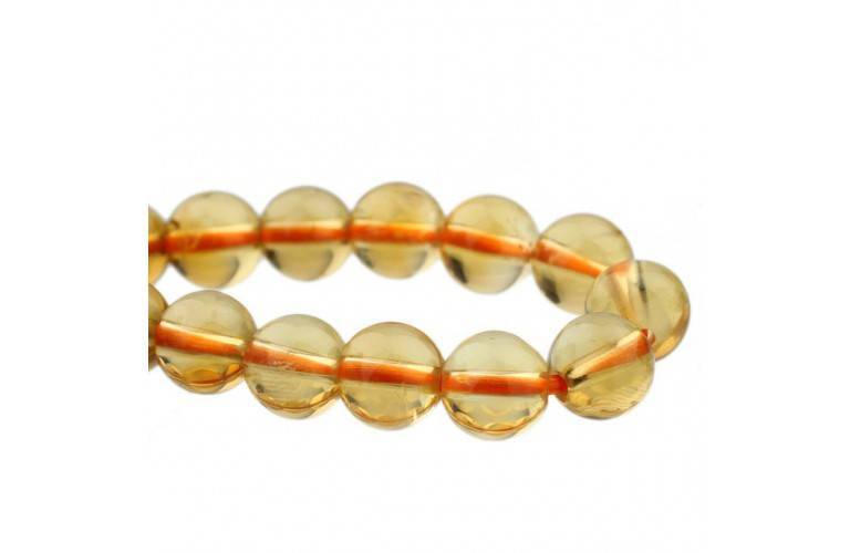 BRACELET PERLES de CITRINE BRACELET PERLES de CITRINE