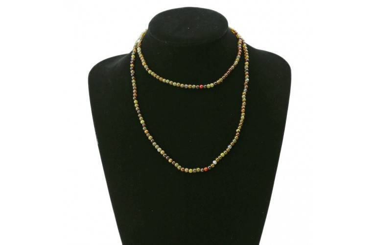 COLLIER-BRACELET MULTI-TOURS en AGATE COLLIER-BRACELET MULTI-TOURS en AGATE
