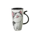 Mug Géant Happy Cat - Design Chat Kawaii