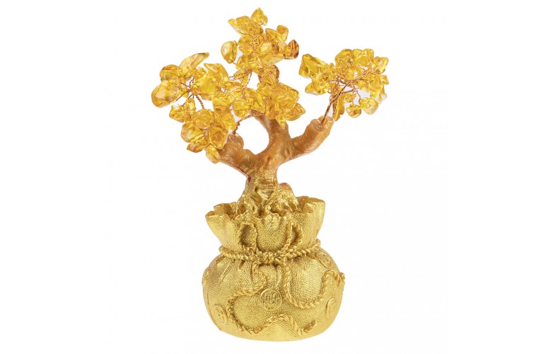 ARBRE FENG SHUI en CITRINE