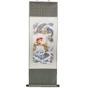 Peinture Traditionnelle Chinoise - Carpe sautant la porte du Dragon