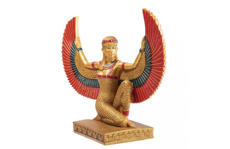 GRANDE STATUETTE ISIS AILÉE