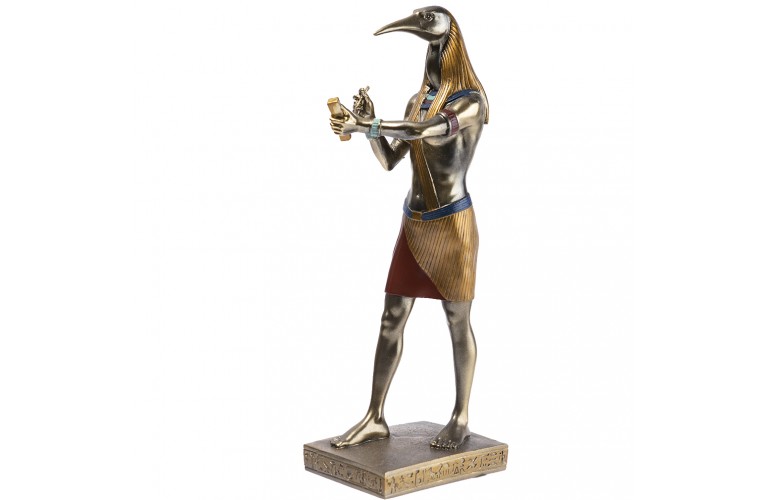 STATUETTE DIEU THOT TETE D’IBIS