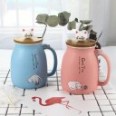 Tasse Japonaise Chat Kawaii - Bleue