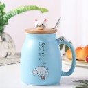 Tasse Japonaise Chat Kawaii - Bleue