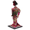 Poupée Japonaise en Kimono Fushia