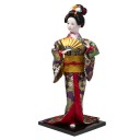 Poupée Japonaise en Kimono Mauve