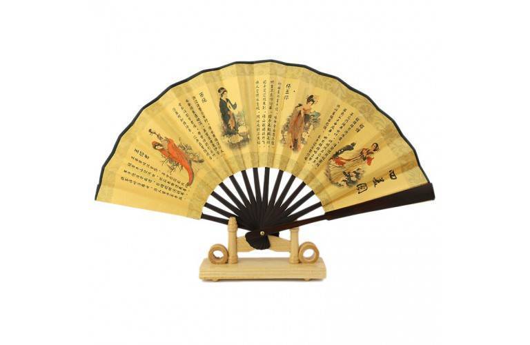 EVENTAIL MUSES CHINOISES EVENTAIL MUSES CHINOISES