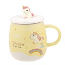 Tasse Licorne - Jaune