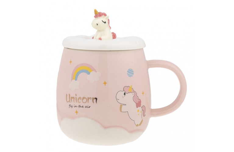 TASSE LICORNE - ROSE