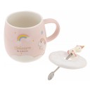 Tasse Licorne - Rose