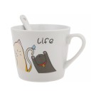 TASSE CHAT HAPPY - Les 2 CHATS