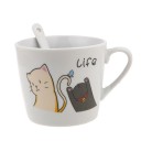 TASSE CHAT HAPPY - Les 2 CHATS