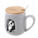 MUG PANDA EN RELIEF