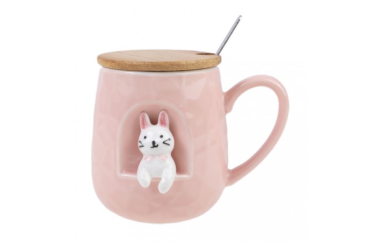 TASSE LAPIN EN RELIEF - FUNNY BUNNY