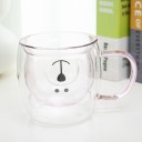 TASSE DOUBLE PAROI - OURS MIGNON - ROSE