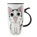 Mug Géant Happy Cat - Design Chat Kawaii