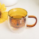 TASSE DOUBLE PAROI - OURS MIGNON - AMBRE