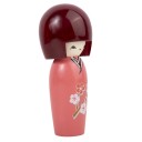 Poupée Kokeshi Rose Joie