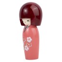 Poupée Kokeshi Rose Joie