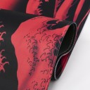TAPIS DE SOURIS - Vague Rouge Japonaise