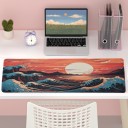 TAPIS DE SOURIS - Soleil Couchant Japonais